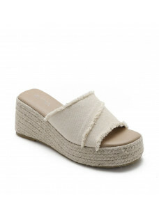 Sandalen Plateauzool Beige