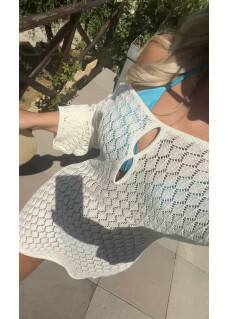 Beach dress beige 